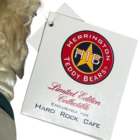 Hard Rock Cafe Munich 2003 Lederhosen Herrington Teddy Bear Limited Edition #307 - Picture 7 of 8